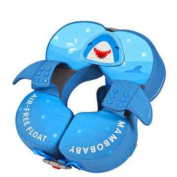 Mambobaby Air-Free Shark Baby Shoulder Float