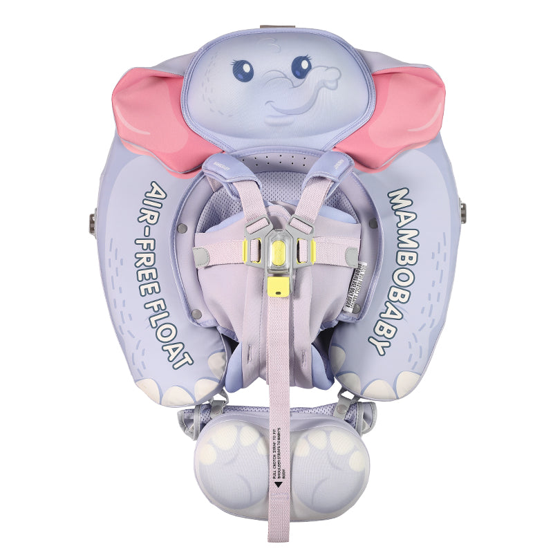 Mambobaby Ultra™ Air-Free Elephant Chest Float with 3D Canopy