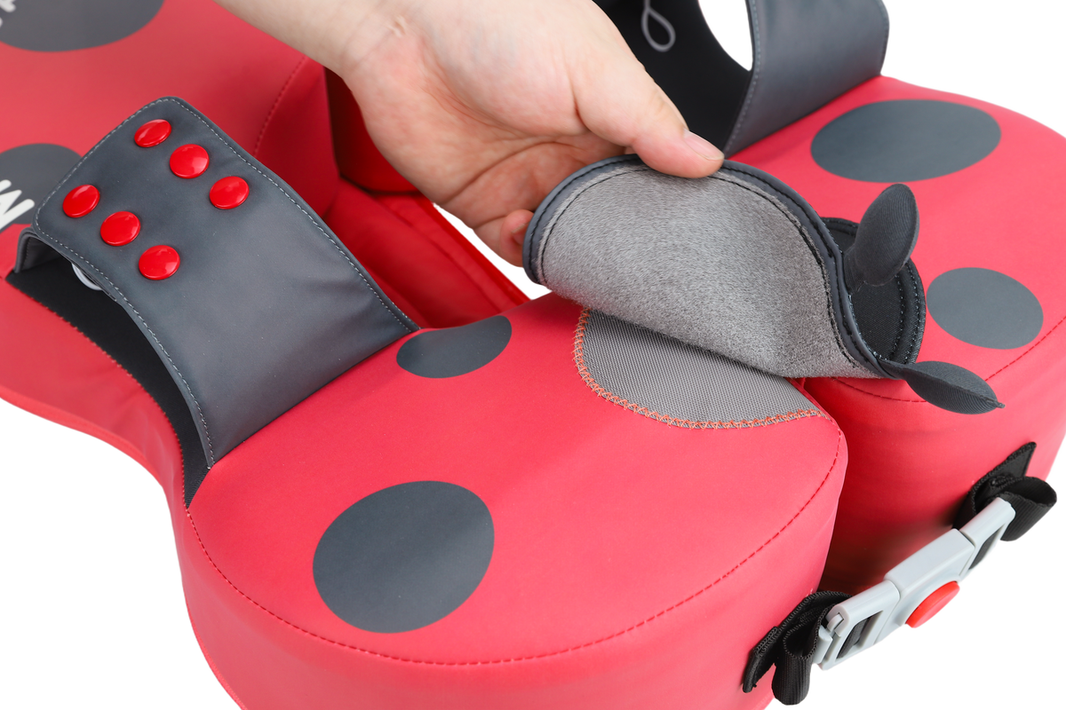 Mambobaby Air-Free Ladybug Baby Shoulder Float