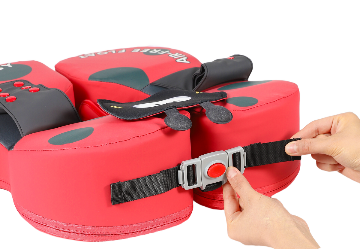 Mambobaby Air-Free Ladybug Baby Shoulder Float