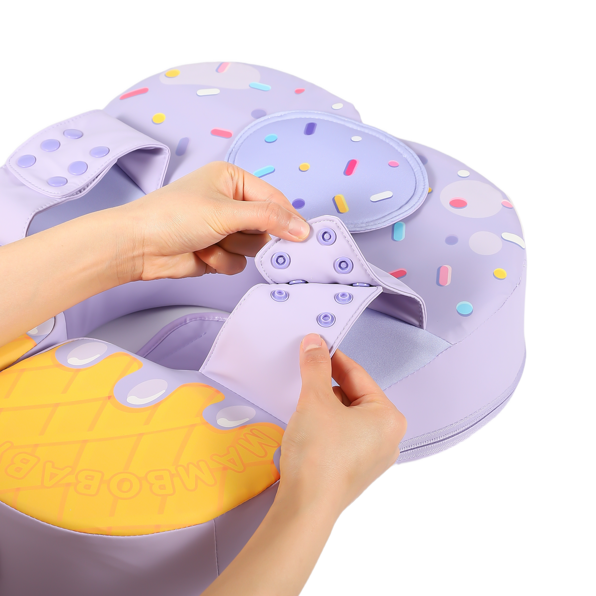 Mambobaby Air-Free Ice Cream Baby Shoulder Float