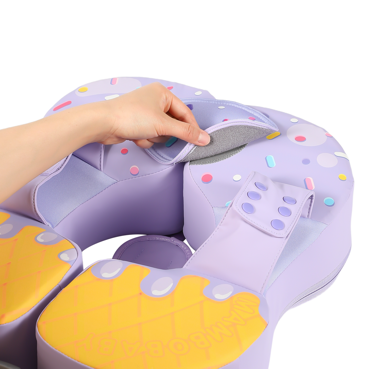 Mambobaby Air-Free Ice Cream Baby Shoulder Float