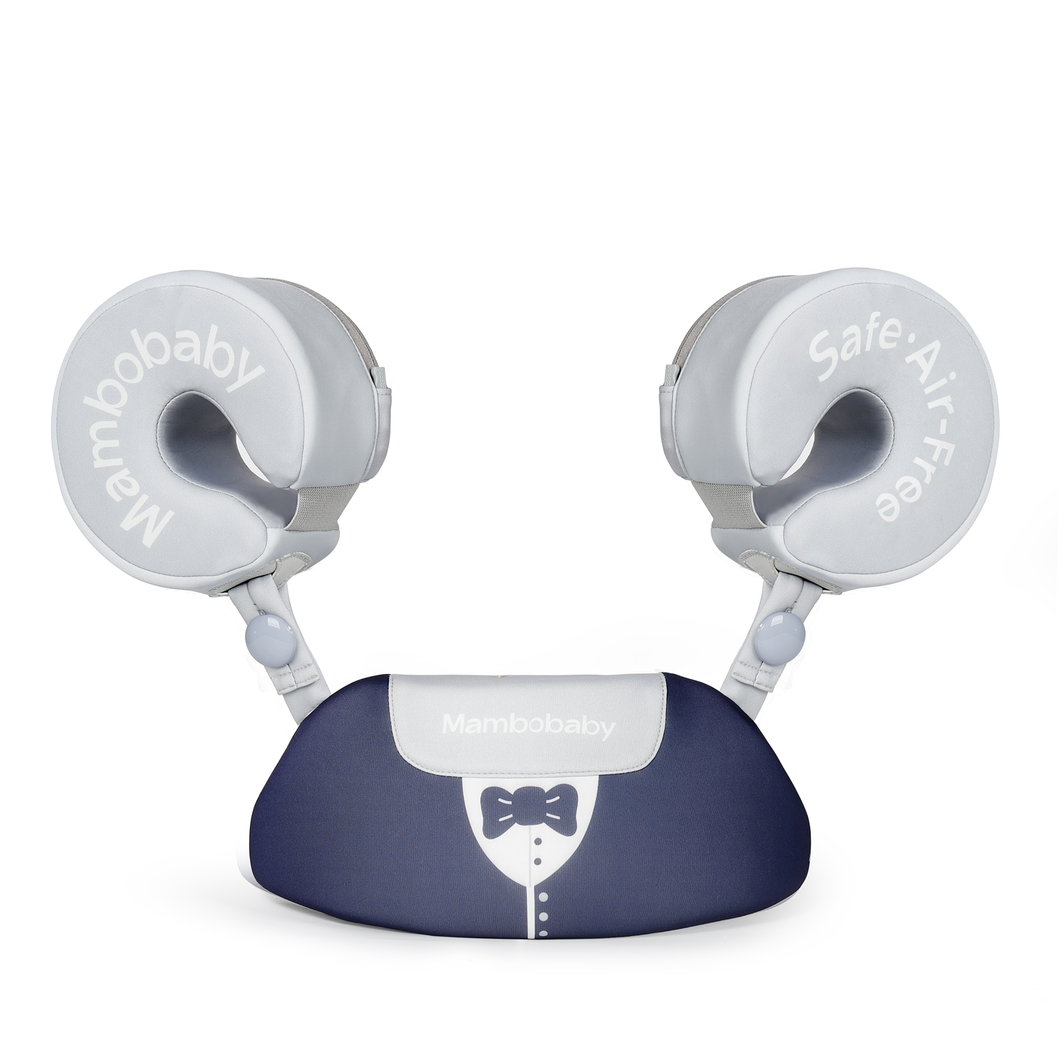 Mambobaby baby monitor with two cameras and a base on a white background