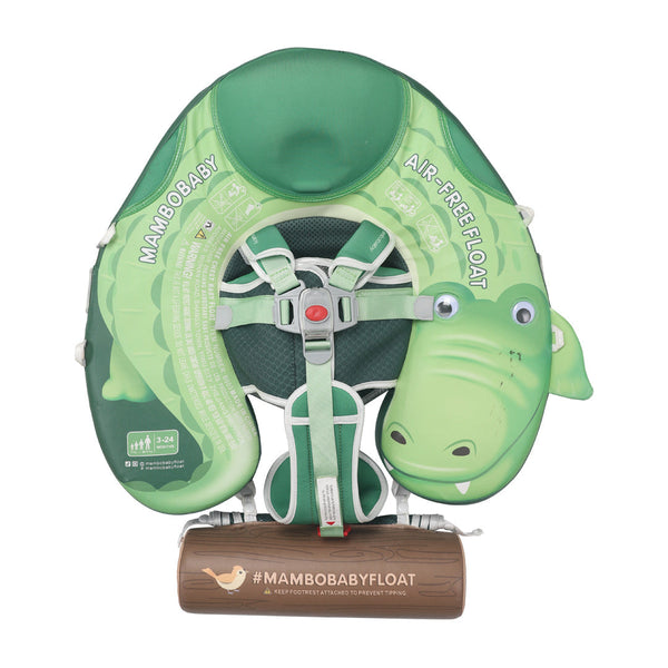 Mambobaby Deluxe™ Crocodile Chest Float with 3D Canopy