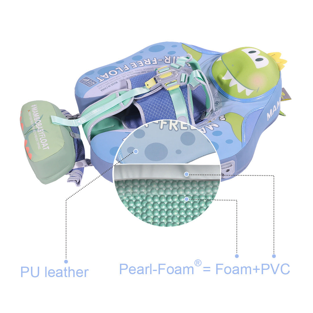 Mambobaby Deluxe™ Dino Jaw Chest Float with 3D Canopy