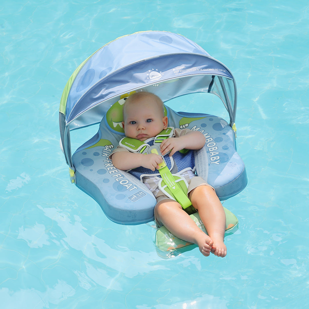 Mambobaby Deluxe™ Dino Jaw Chest Float with 3D Canopy