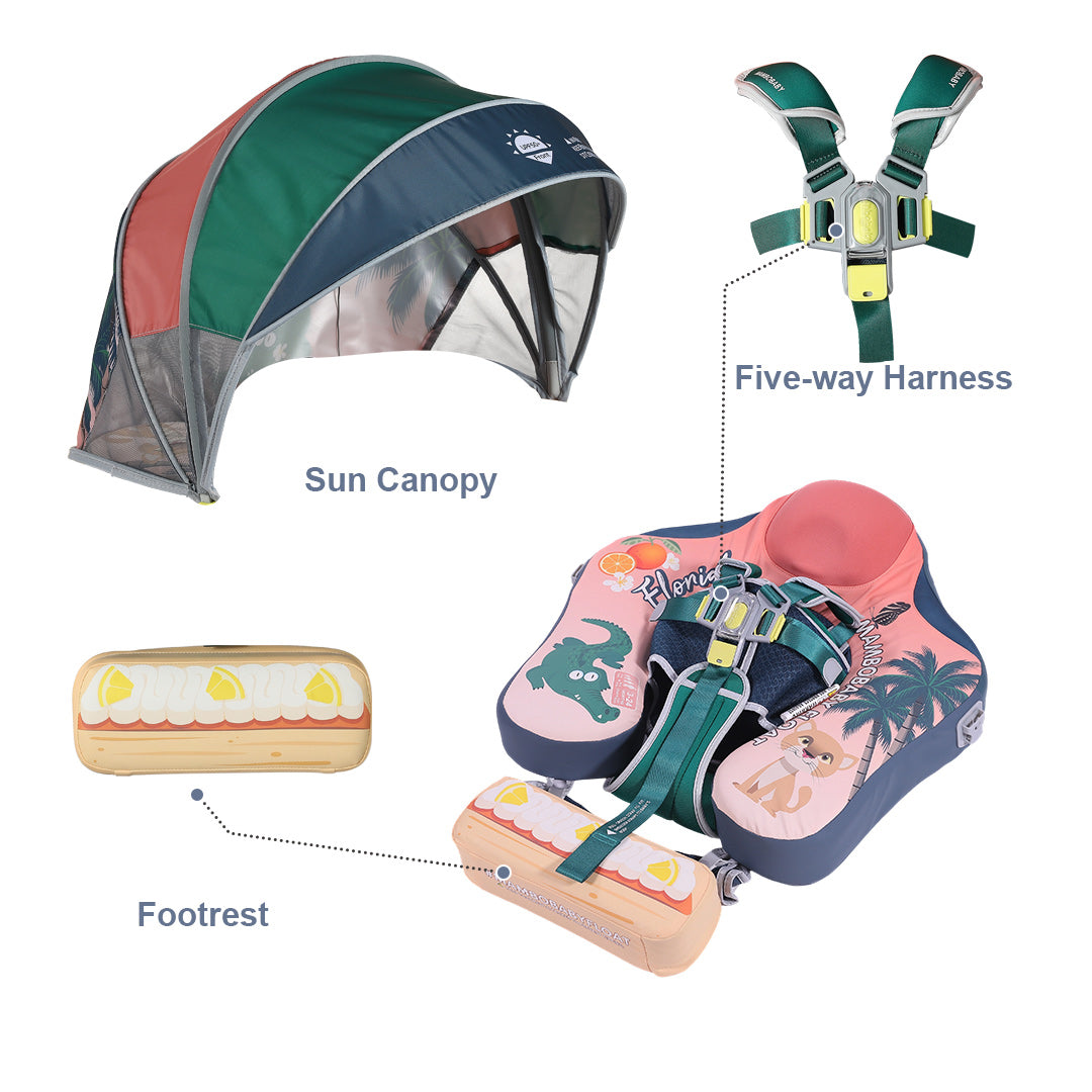 Mambobaby Deluxe™ Florida Chest Float with 3D Canopy