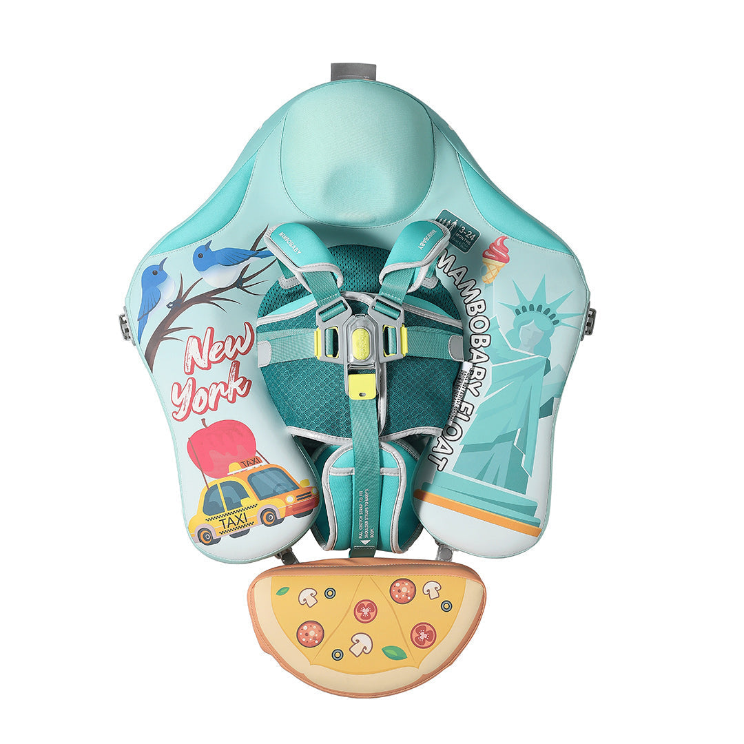 Mambobaby Deluxe™ New York Chest Float with 3D Canopy