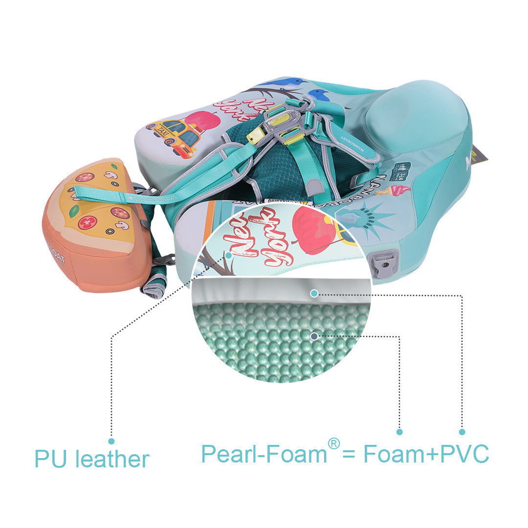 Mambobaby Deluxe™ New York Chest Float with 3D Canopy