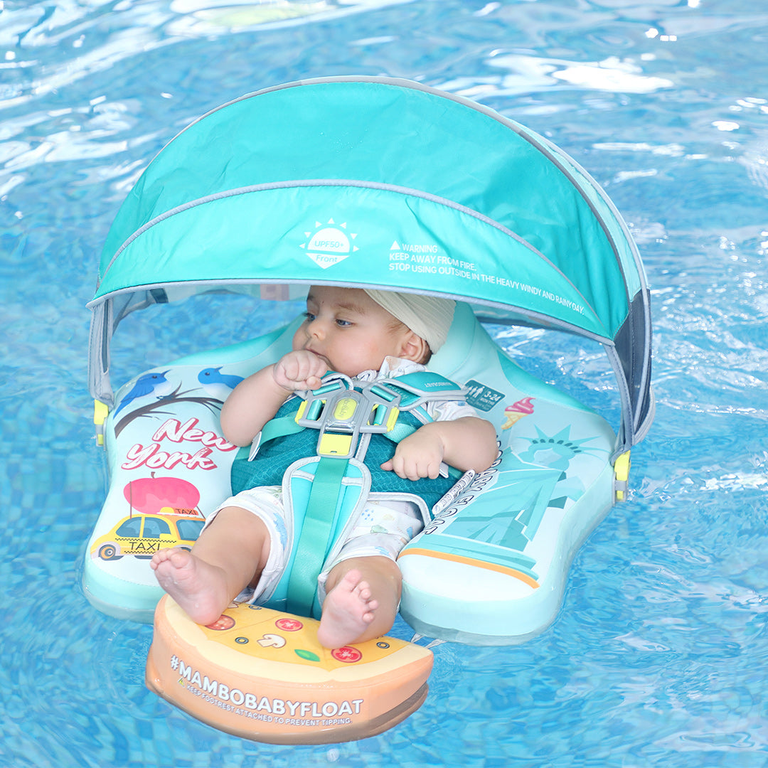 Mambobaby Deluxe™ New York Chest Float with 3D Canopy