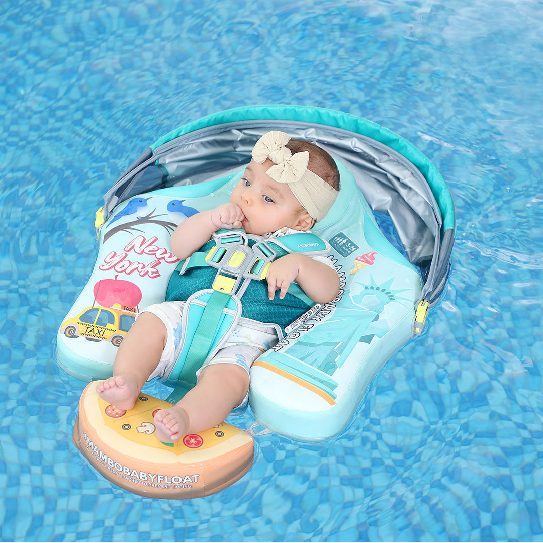 Mambobaby Deluxe™ New York Chest Float with 3D Canopy