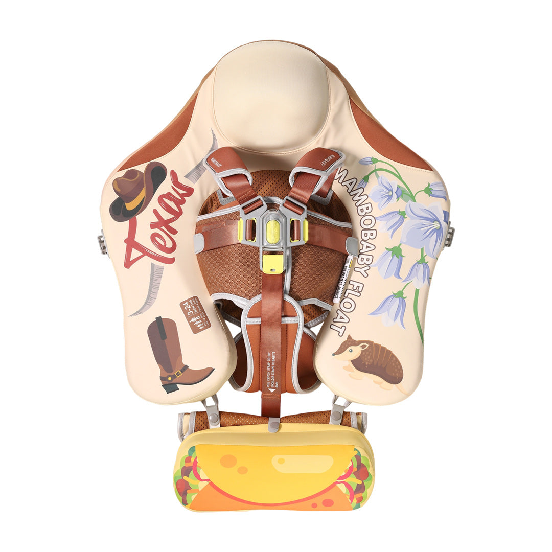 Mambobaby Deluxe™ Texas Chest Float with 3D Canopy