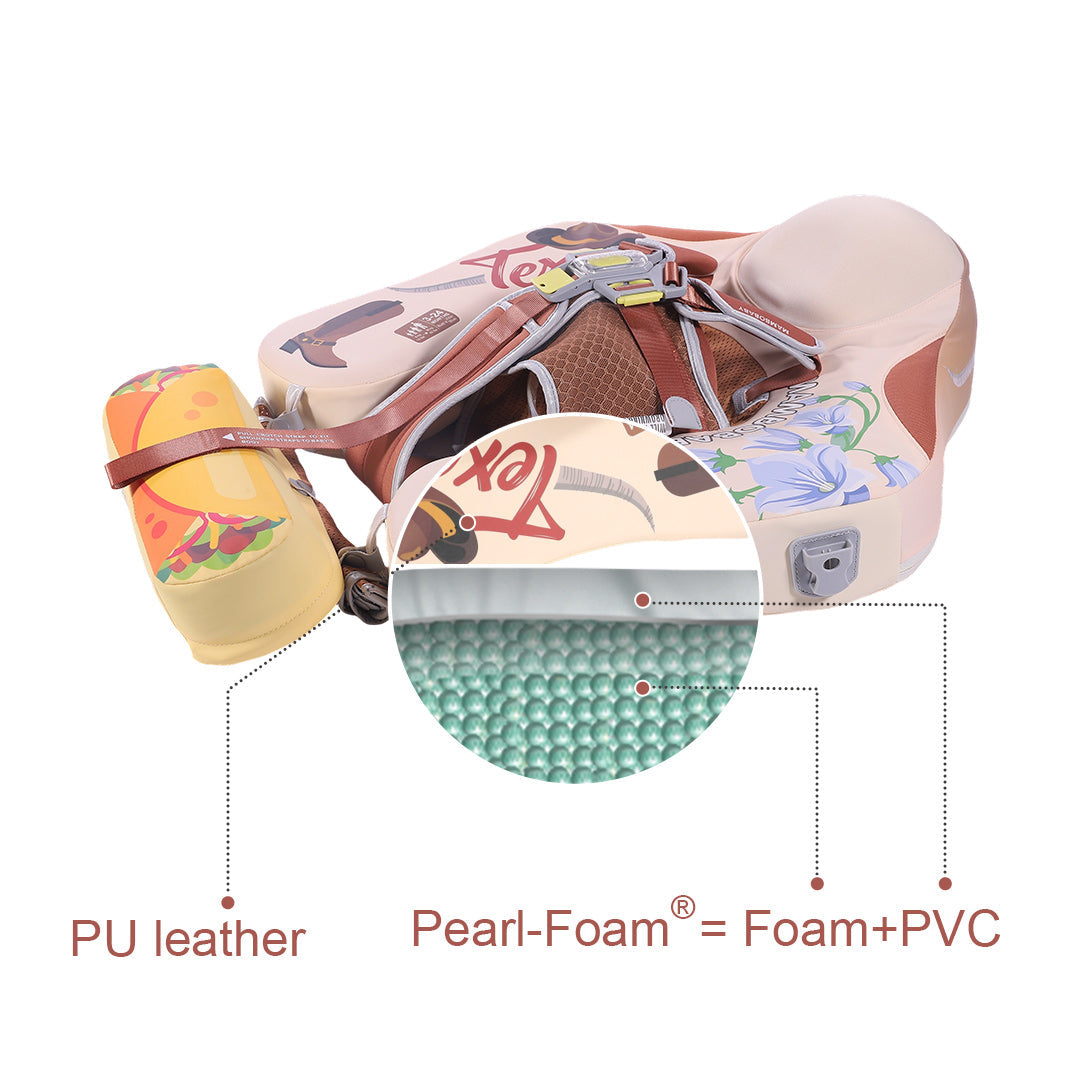 Mambobaby Deluxe™ Texas Chest Float with 3D Canopy
