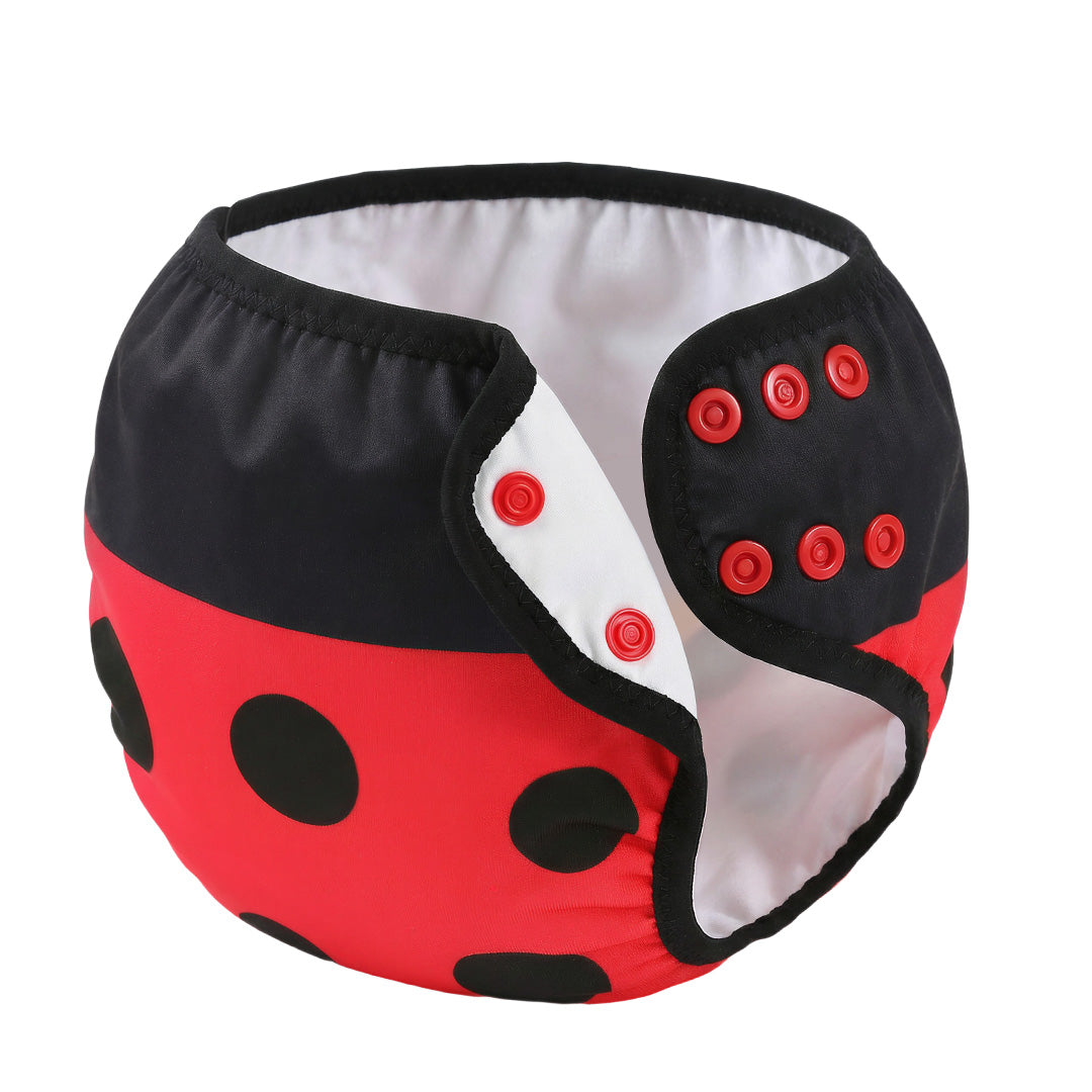 Mambobaby Ladybug Swimming Diaper
