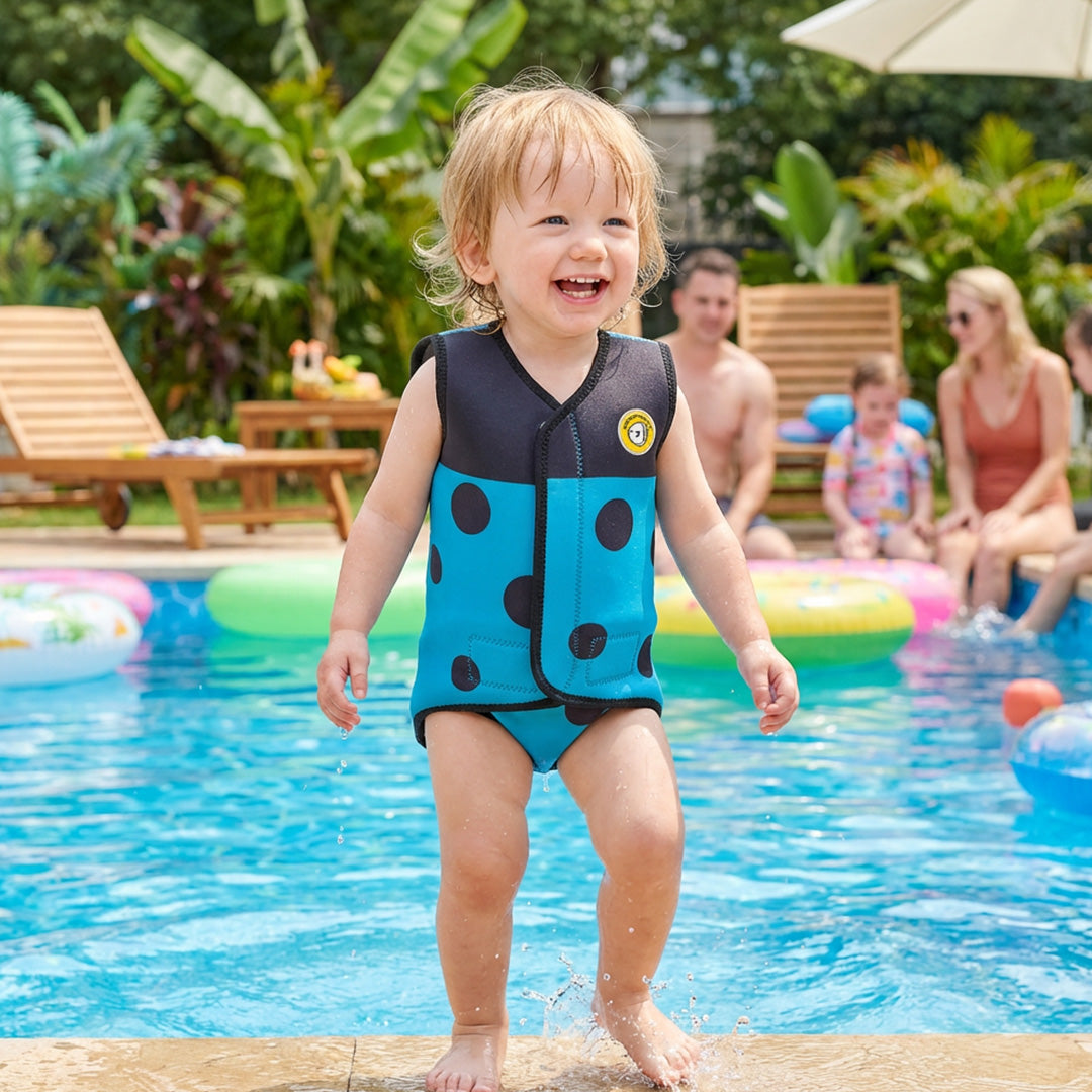 Mambobaby Ladybug Baby Thermal Wetsuit