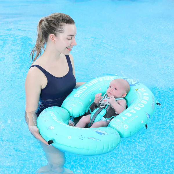 Mambobaby Go™ Self-Inflating Chest Float with Flat Canopy