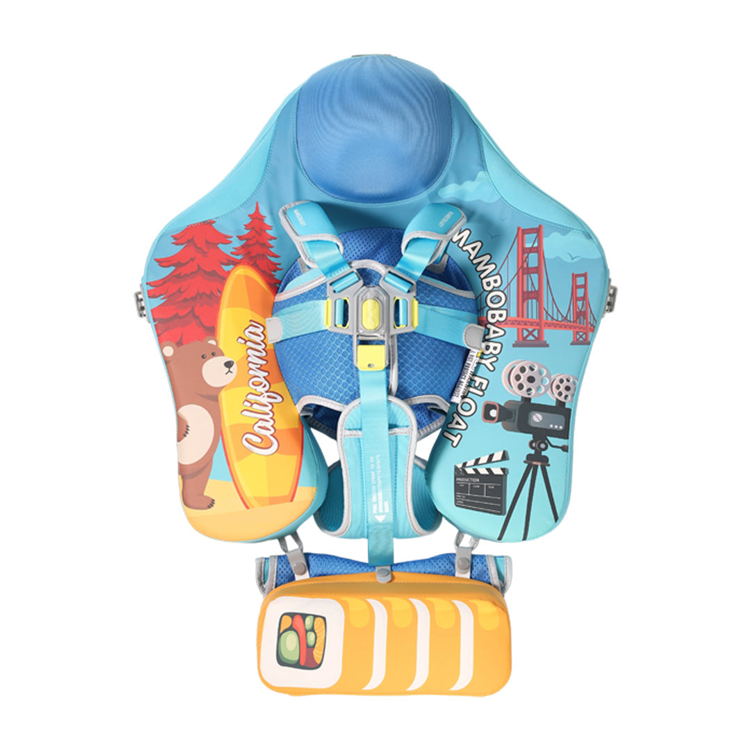 Mambobaby Deluxe™ California Chest Float with 3D Canopy