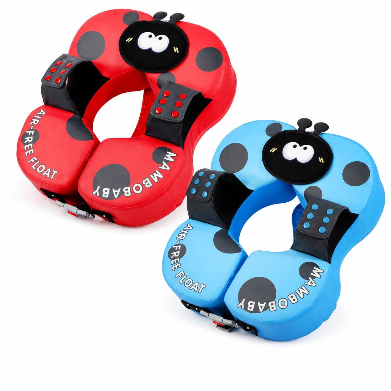 Mambobaby Air-Free Ladybug Baby Shoulder Float