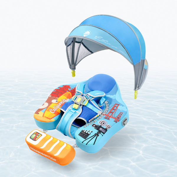 Mambobaby Deluxe™ California Chest Float with 3D Canopy