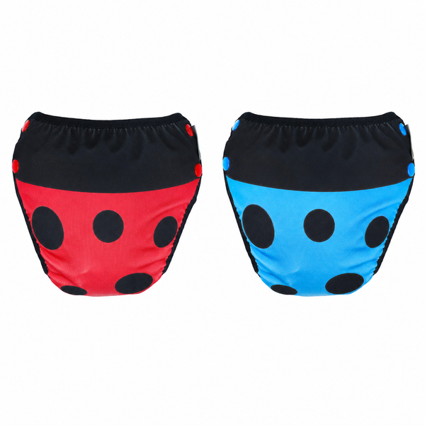 Mambobaby Ladybug Swimming Diaper